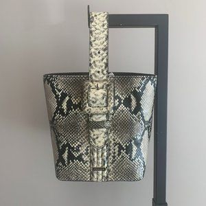 Brahmin Genuine Leather Cross Body / Wristlet Bag